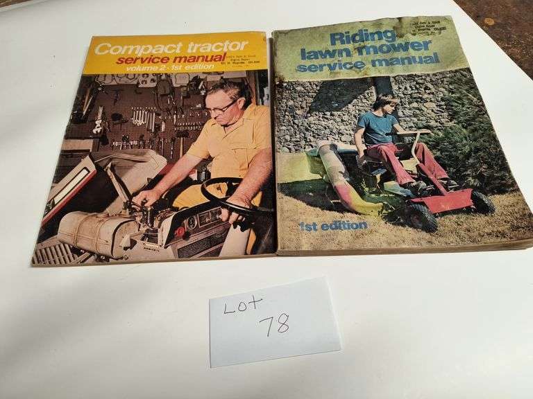 (2) Compact Tractors & Riding Lawn Mowers Service Manuals image