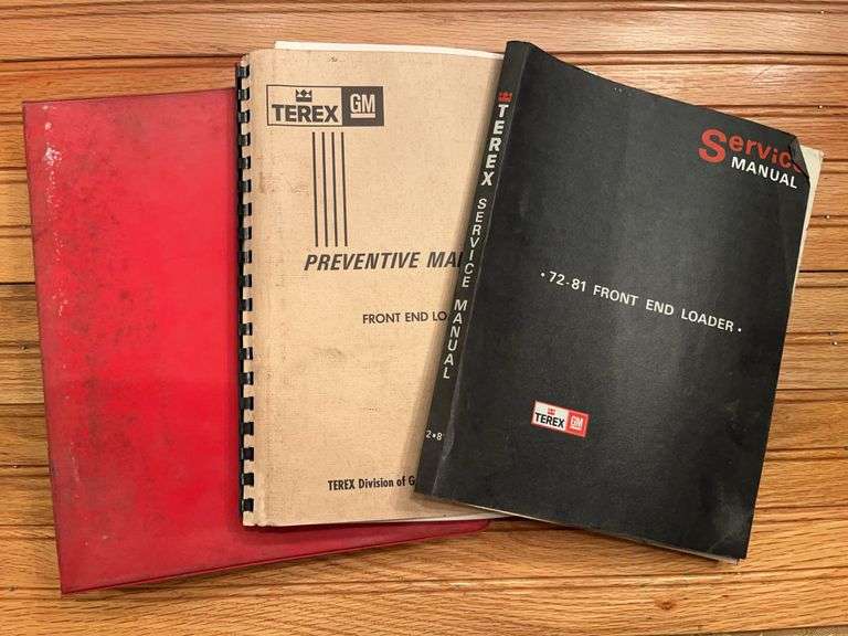 (3) Terex Manuals image