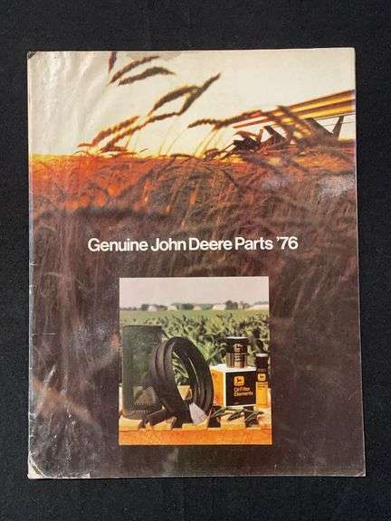 1976 John Deere Genuine Parts Catalog image