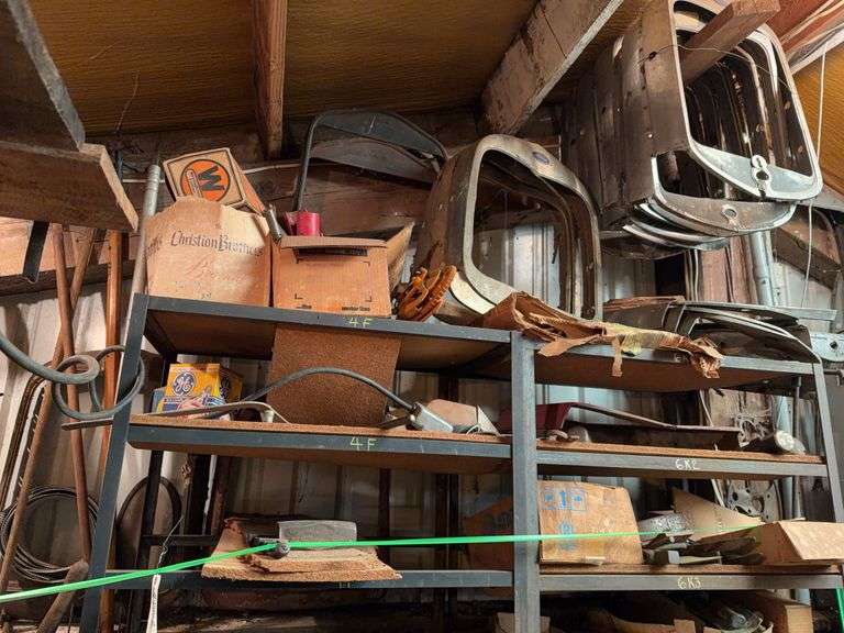 Contents Of Shelf And Wall image