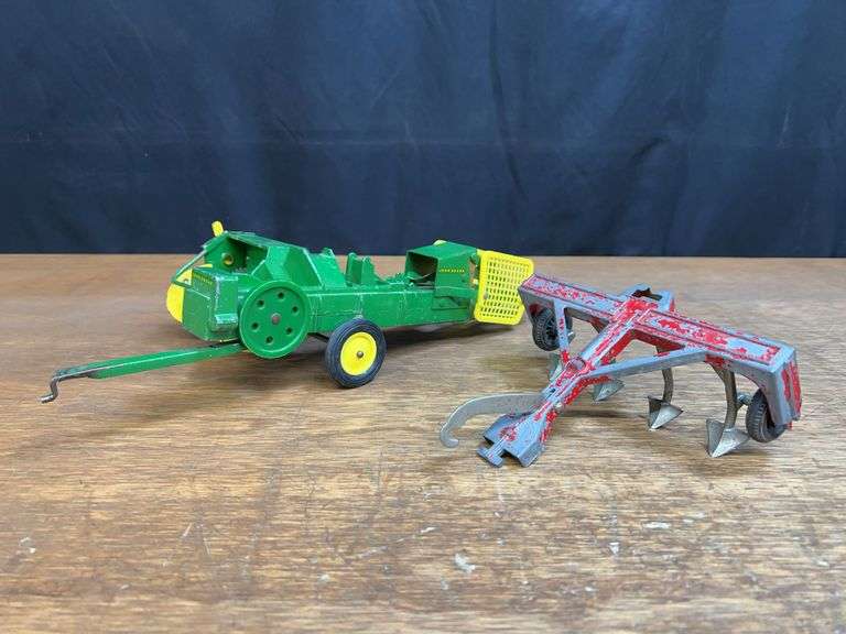 (2) John Deere Baler + Ford Cultivator image