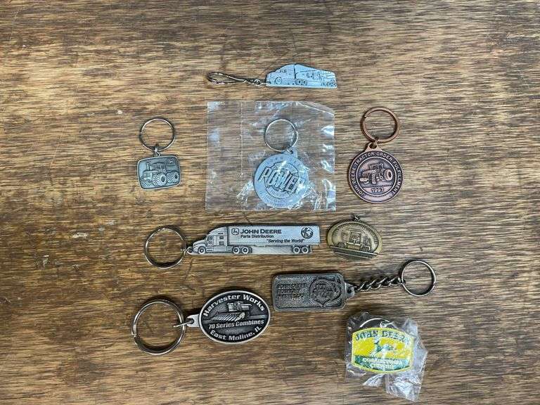 (9) John Deere Keychains image