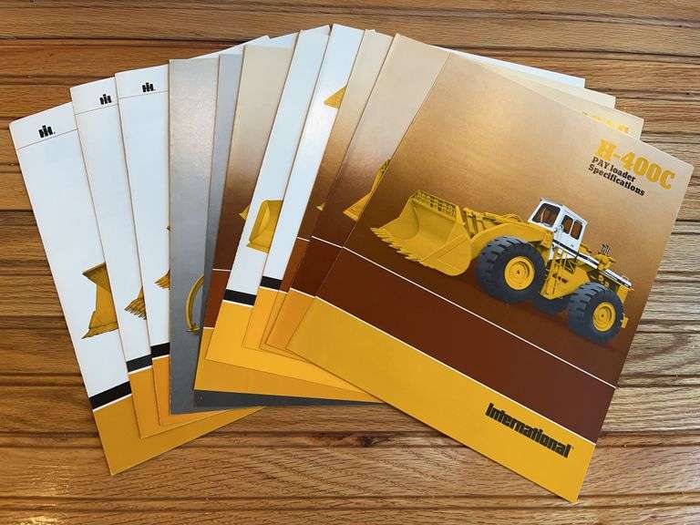 (11) International Wheel Loader Sales Literature image