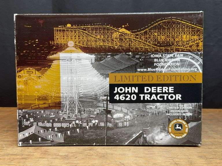 1/16 John Deere 4620 Iowa State Fair NIB Ertl image