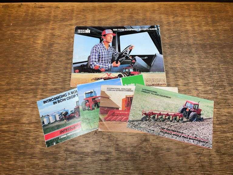 (5) IH + Case-IH Sales Literature image