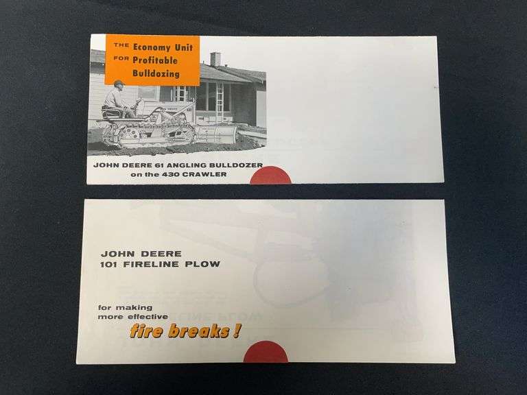 (2) John Deere Industrial Sales Literature image