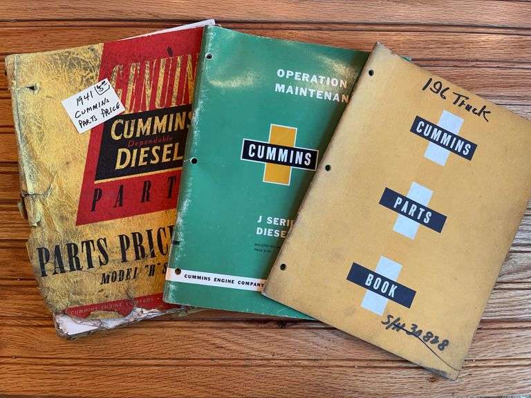 (3) Cummins Engine Manuals image