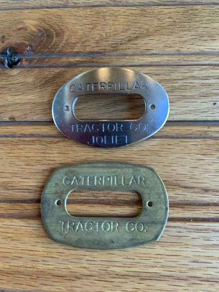 (2) Caterpillar Employee Badges image