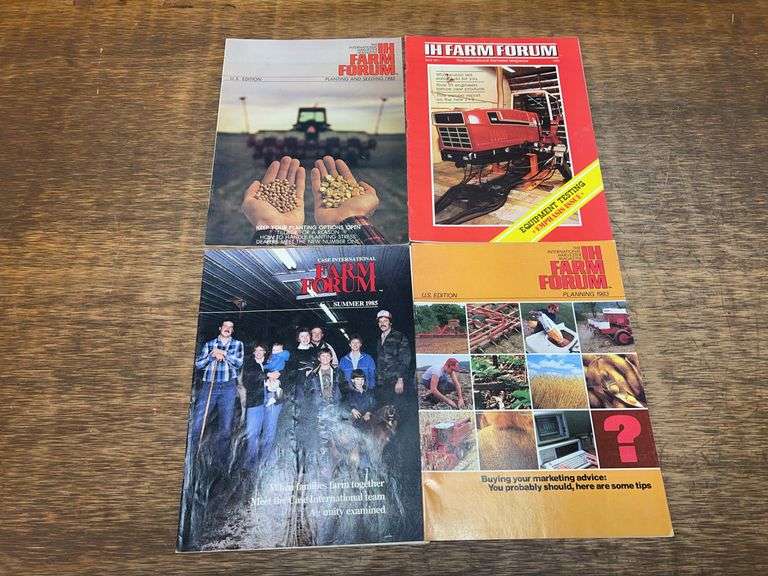 (4) IH Farm Forum Magazines image