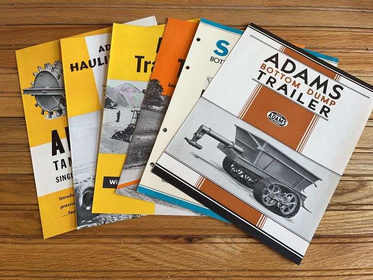 (6) Adams Equipment Sales Literature image