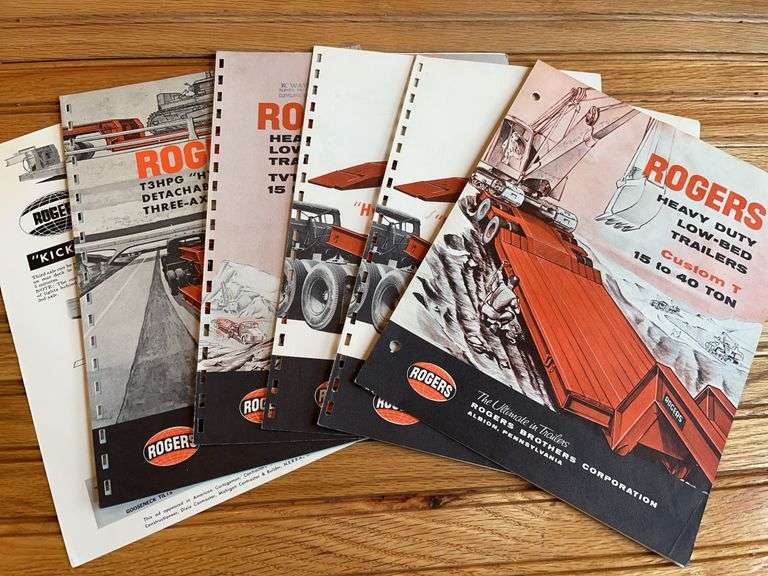 (6) Rogers Trailer Sales Literature image