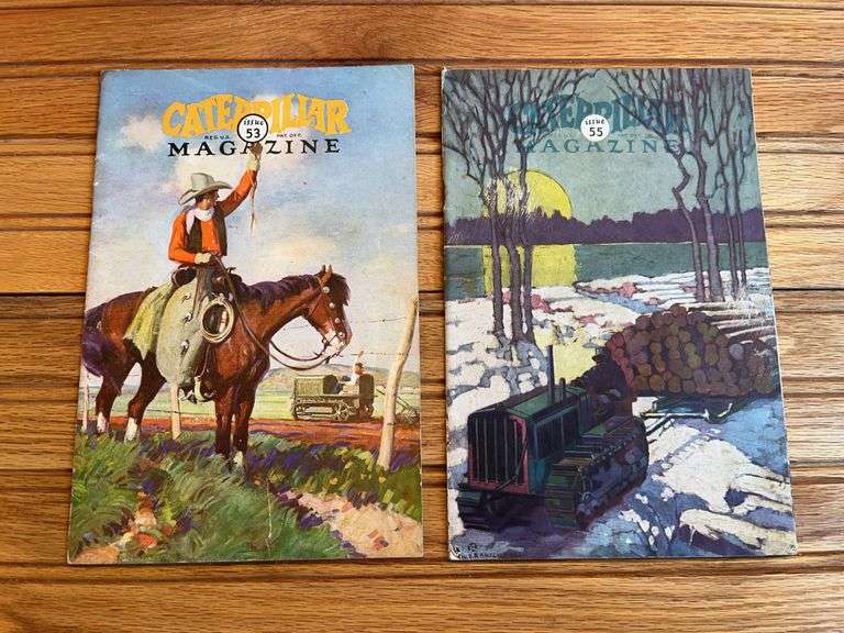 (2) Caterpillar Magazines image