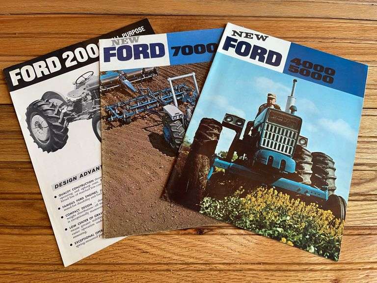 (3) Ford Tractor Sales Literature image