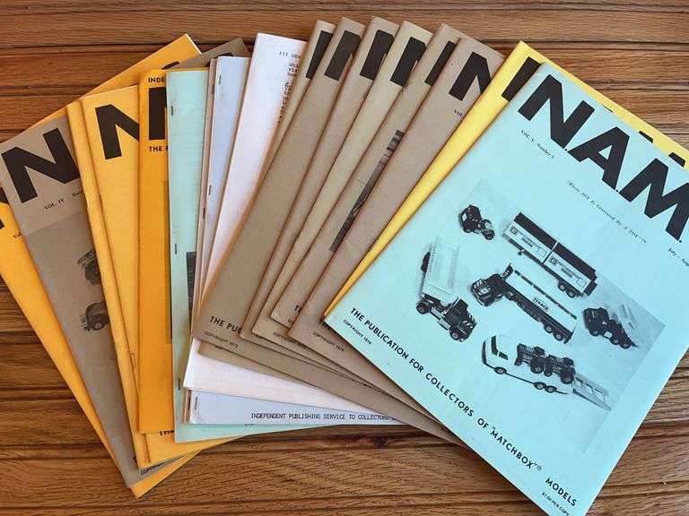 NAMC Matchbox Magazines image