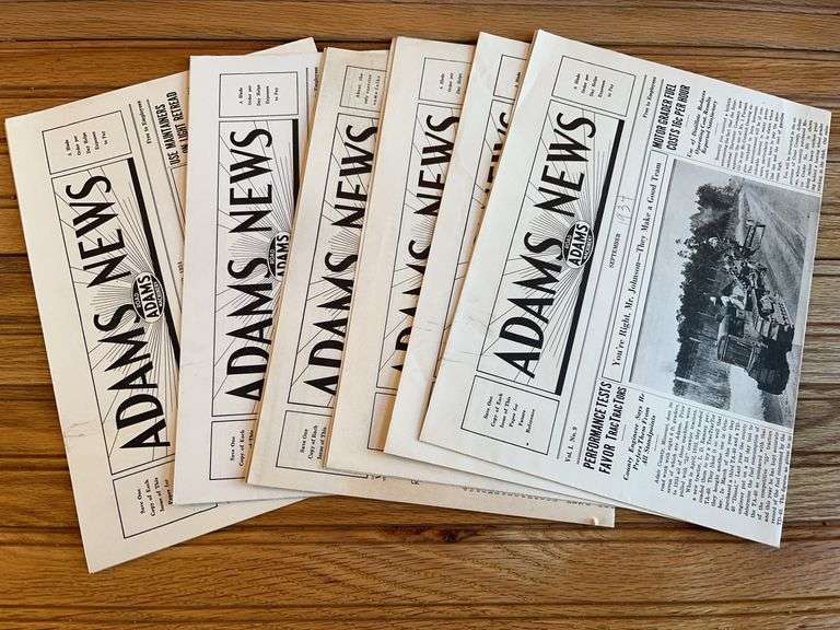 (6) Adams Road Machinery Adams News image