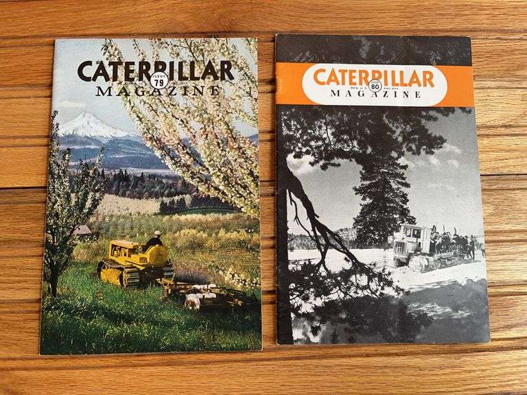 (2) Caterpillar Magazines image
