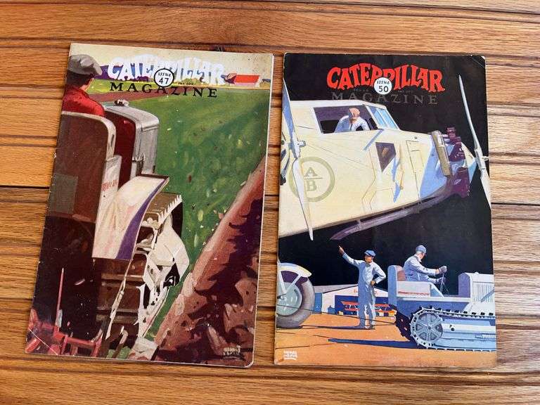 (2) Caterpillar Magazines image