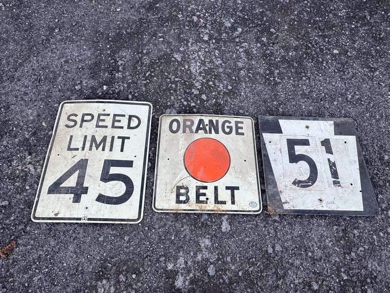 (3) Street Signs image