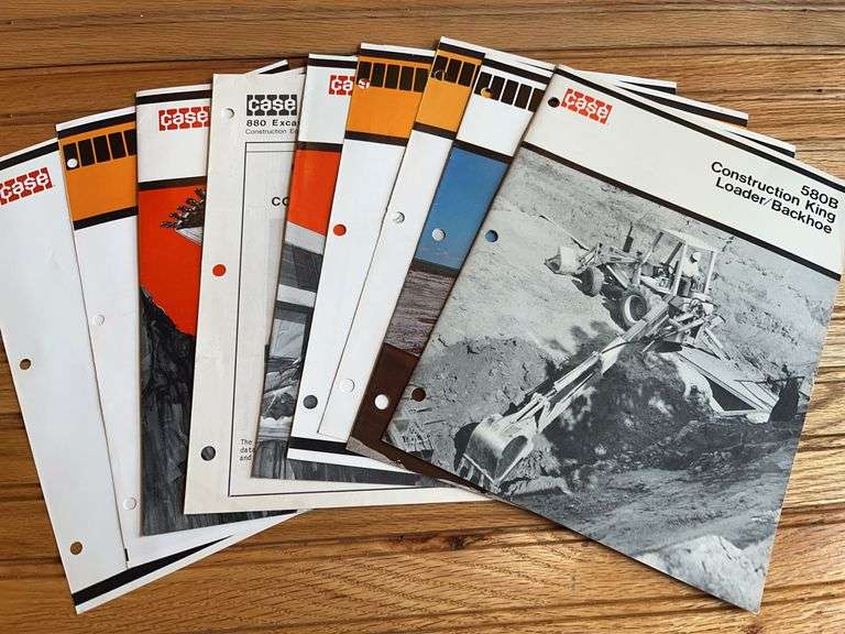 (9) Case Construction Equipment Sales Literature image