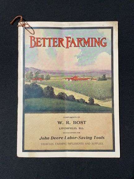 1911 John Deere Better Farming Catalog image