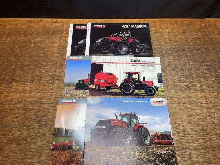 (6) Case-IH Tractor Sales Literature image