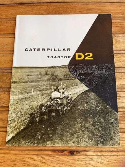 1955 Caterpillar D2 Crawler Sales Literature image