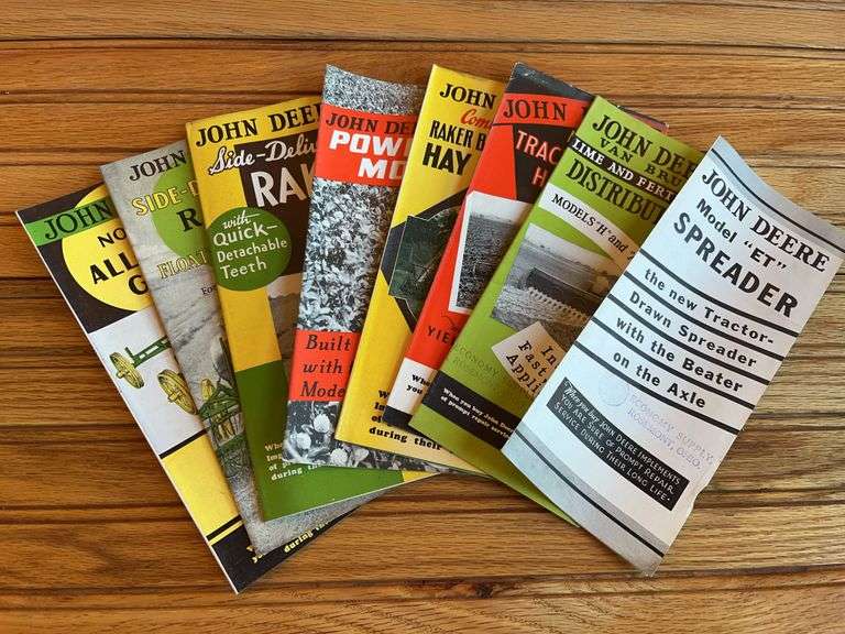(8) John Deere Sales Literature image