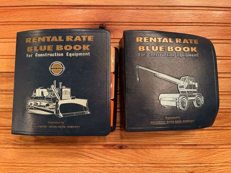 (2) Rental Rate Blue Books image
