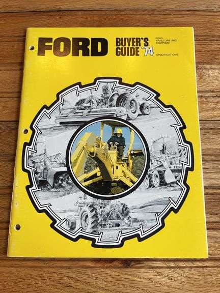 1974 Ford Industrial Equipment Buyers Guide image