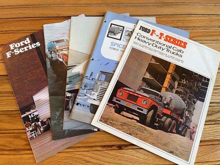 (5) Ford Truck Sales Literature image