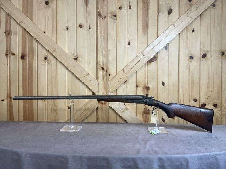 JN Scott Model 12 Gauge Double Barrel  Shotgun image