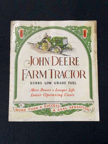 John Deere Tractor Sales Literature image