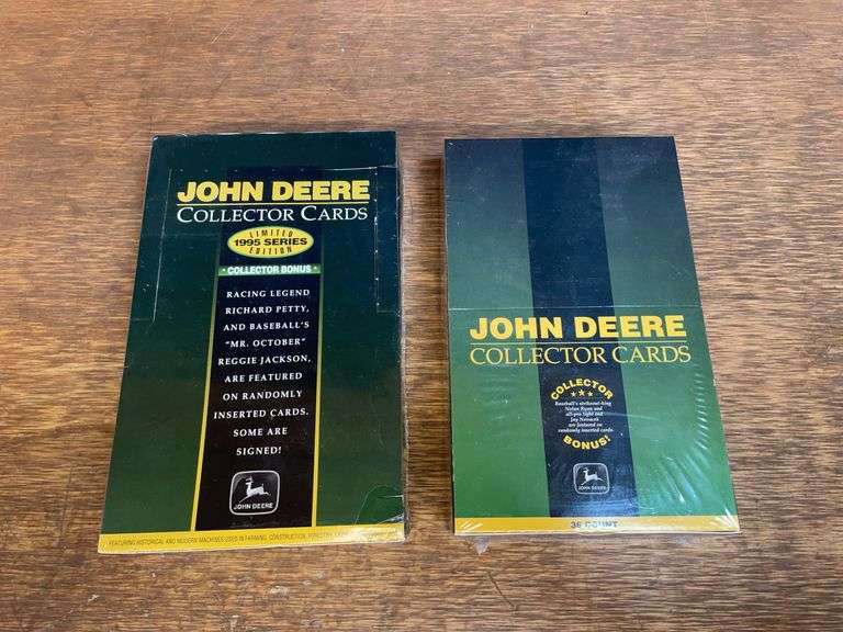 (2) John Deere Collector Cards image