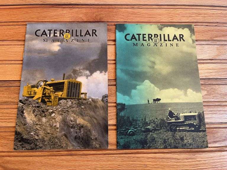 (2) Caterpillar Magazines image