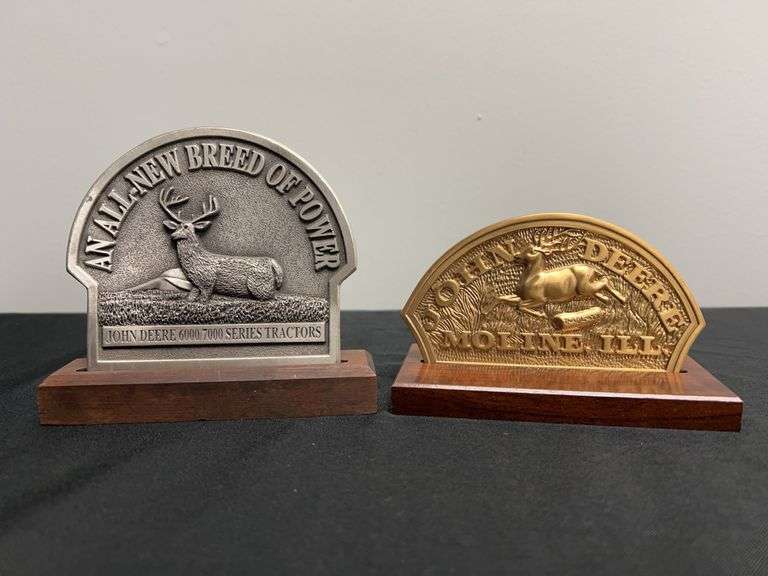 (2) John Deere Medallions image