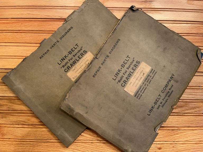 (2) Link-Belt K-45 Clamshell Manuals image