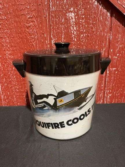 John Deere Snowmobile Ice Bucket image