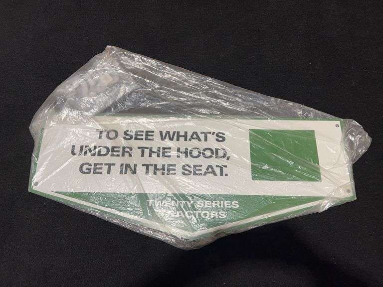 John Deere Twenty Series Tractors Sign image