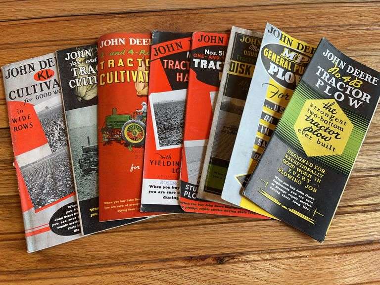 (8) John Deere Sales Literature image