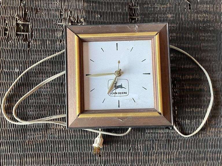 John Deere Clock image