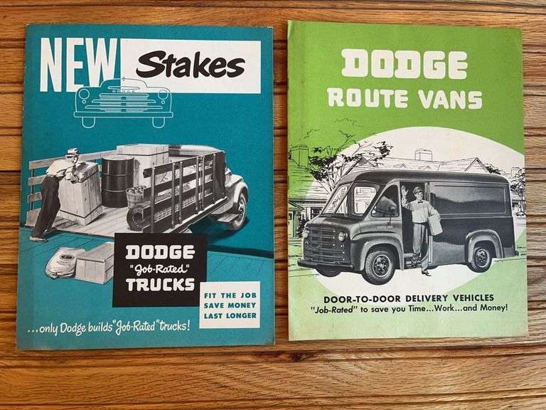 1948 + 1951 Dodge Truck Sales Literature image