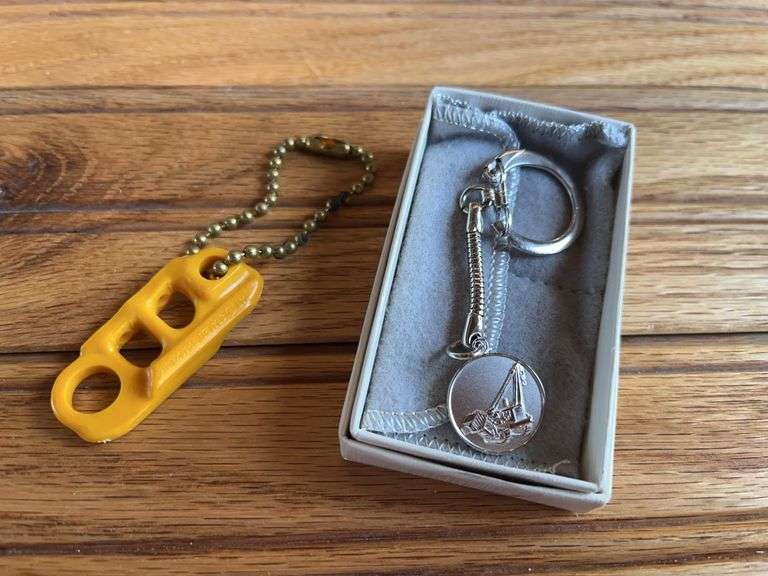 (2) Caterpillar Keychains image