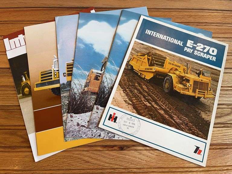 (8) International Scraper Sales Literature image