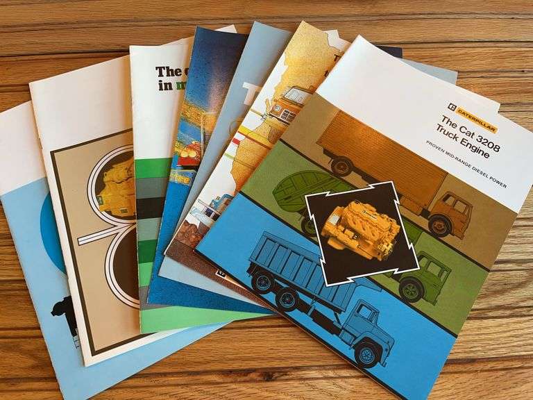 (7) Caterpillar Engine Sales Literature image