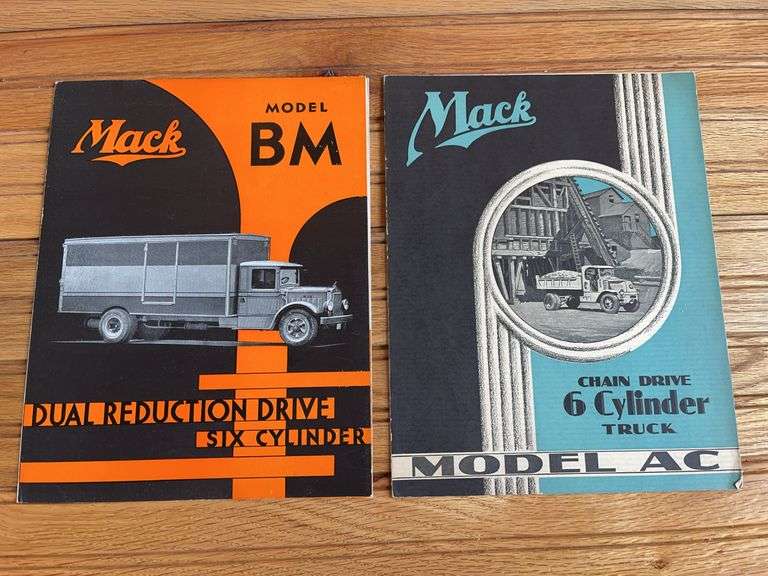 (2) Mack Truck Sales Literature image