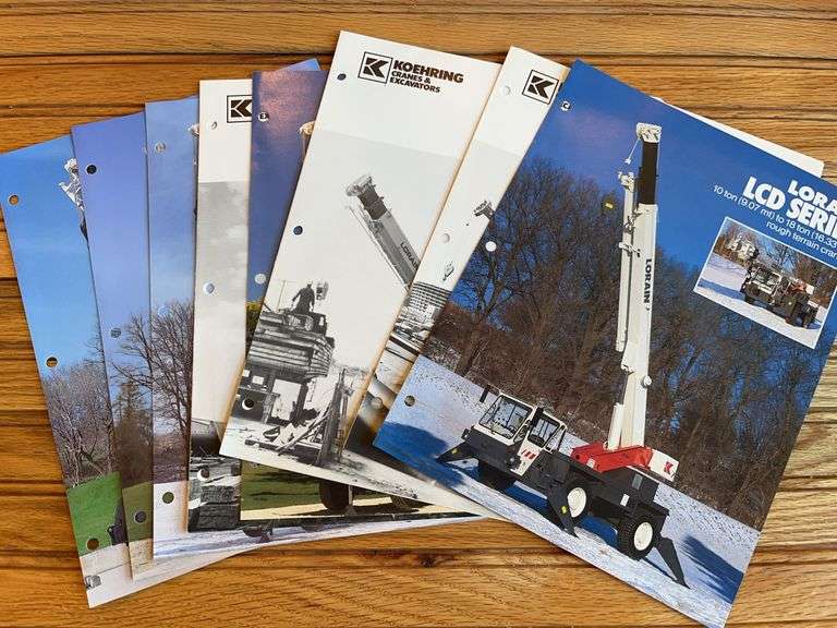 (8) Lorain Crane Sales Literature image
