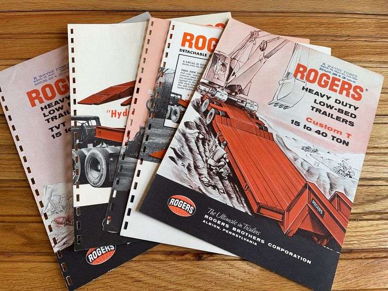 (5) Rogers Trailer Sales Literature image
