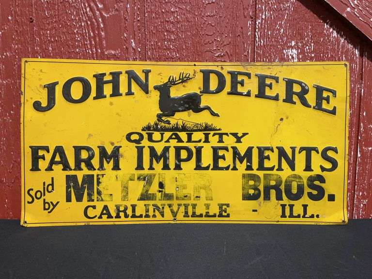 John Deere Quality Farm Implements SST Sign image