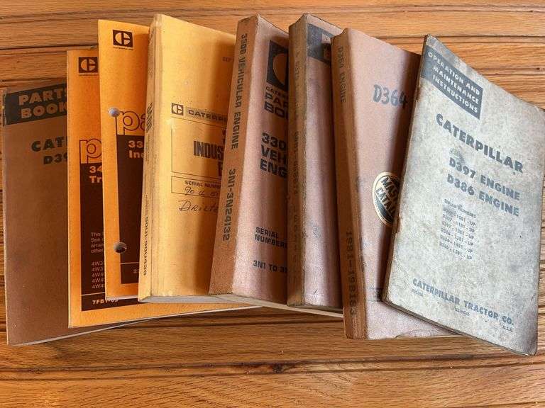 (8) Caterpillar Engine Manuals image