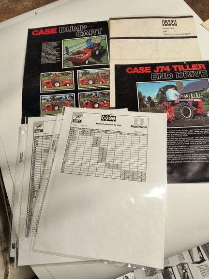 Case Dump Cart & Tiller Literature image